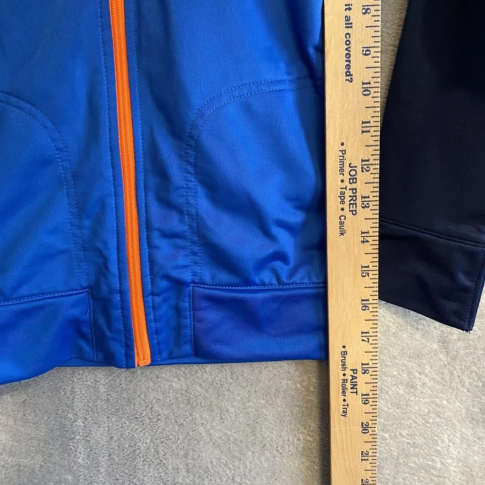 Under Armour Kids Size 6 Blue Orange Zip Jacket